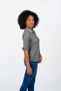 Women’s Deluxe Woven Stretch Shirt: Long Sleeve