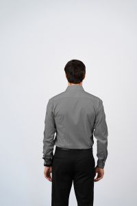 Men’s Deluxe Woven Stretch Shirt: Long Sleeve